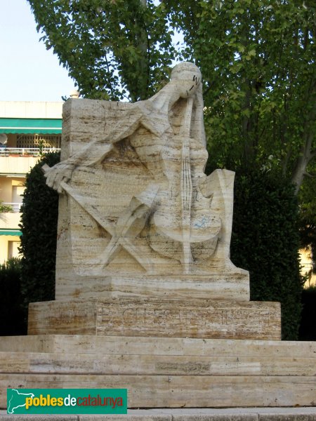 El Vendrell - Escultura <i>Homenatge a Pau Casals</i>