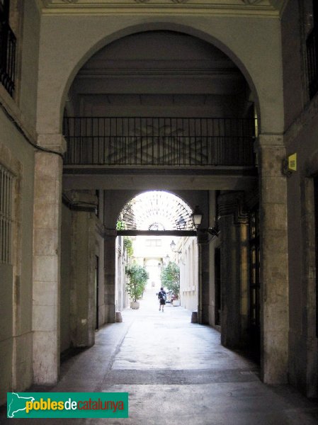 Barcelona - Passatge Sert (Foto: Albert Esteves, 2006) Barcelona - Passatge Sert