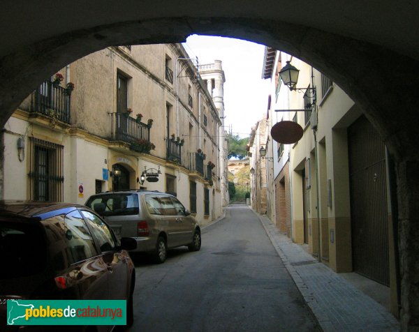 Banyeres del Penedès - Nucli antic (Foto: Albert Esteves, 2006) Banyeres del Penedès - Nucli antic