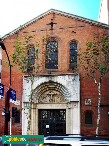 Església de la Santíssima Trinitat, façana de la Rambla (Foto: Joan Sánchez Sabé, 2006) Església de la Santíssima Trinitat, façana de la Rambla