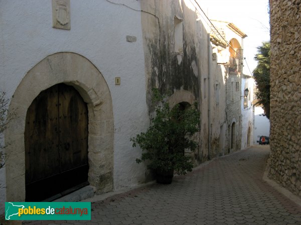 Albinyana - Nucli antic (Foto: Albert Esteves, 2007) Albinyana - Nucli antic