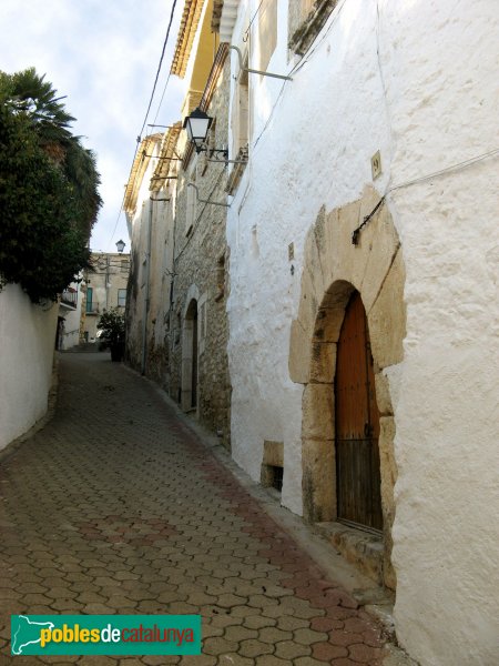 Albinyana - Nucli antic (Foto: Albert Esteves, 2007) Albinyana - Nucli antic