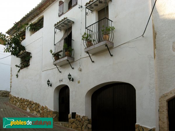 Albinyana - Nucli antic (Foto: Albert Esteves, 2007) Albinyana - Nucli antic