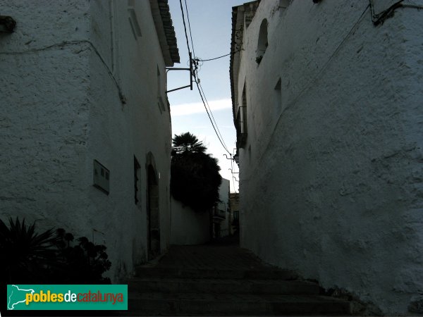 Albinyana - Nucli antic (Foto: Albert Esteves, 2007) Albinyana - Nucli antic