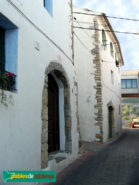 Albinyana - Nucli antic (Foto: Albert Esteves, 2007) Albinyana - Nucli antic