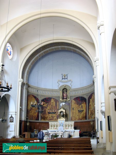 Tiana - Església de Sant Cebrià (Foto: Albert Esteves, 2007) Tiana - Església de Sant Cebrià