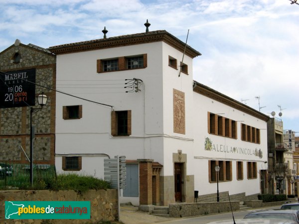 Alella - Celler Alella Vinícola (Foto: Albert Esteves, 2007) Alella - Celler Alella Vinícola