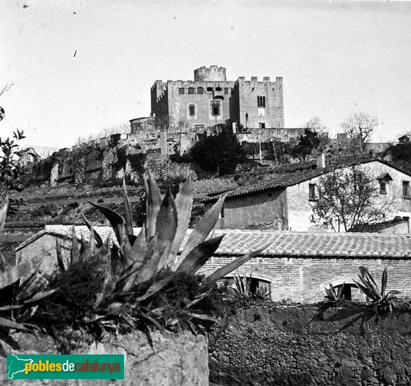 Vilassar de Dalt - Castell de Vilassar (Foto: Josep Salvany - Fons Salvany, Biblioteca de Catalunya, 1913) Vilassar de Dalt - Castell de Vilassar
