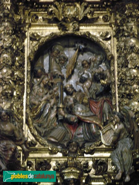 Arenys de Mar- Església de Santa Maria. Retaule: Epifania (Foto: Albert Esteves, 2007) Arenys de Mar- Església de Santa Maria. Retaule: Epifania