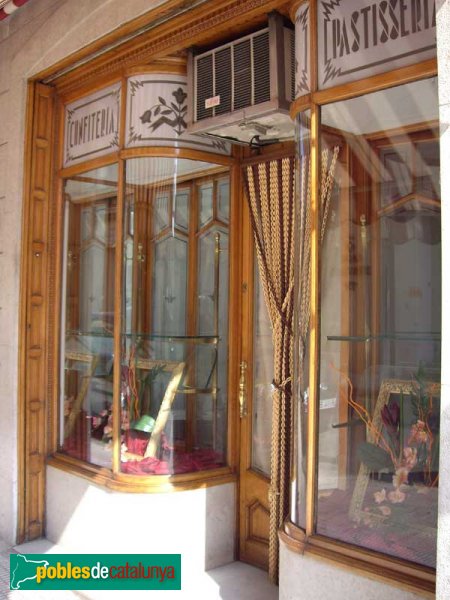 Confiteria del carrer Major (Foto: Joan Sánchez Sabé, 2007) Confiteria del carrer Major
