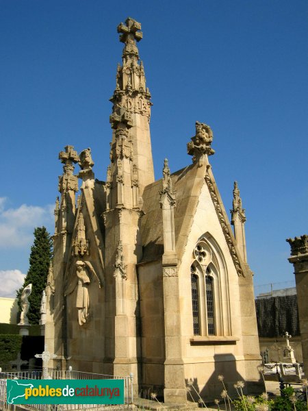 Arenys de Mar - Cementiri. Panteó Iu Bosch (Foto: Albert Esteves, 2007) Arenys de Mar - Cementiri. Panteó Iu Bosch