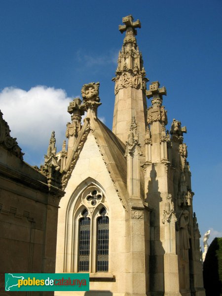 Arenys de Mar - Cementiri. Panteó Iu Bosch (Foto: Albert Esteves, 2007) Arenys de Mar - Cementiri. Panteó Iu Bosch