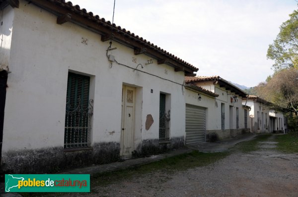 Les cases del carrer de Baix (Foto: Joan Sánchez Sabé, 2007) Les cases del carrer de Baix