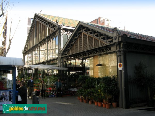 Barcelona - Mercat de la Concepció (Foto: Albert Esteves, 2008) Barcelona - Mercat de la Concepció