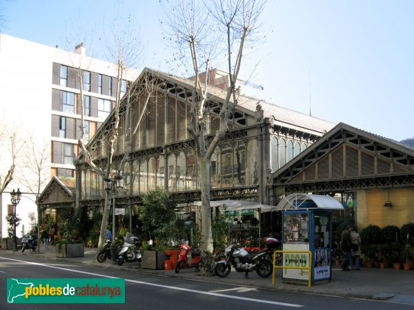 Barcelona - Mercat de la Concepció (Foto: Albert Esteves, 2008) Barcelona - Mercat de la Concepció