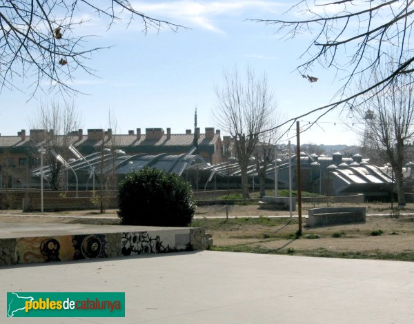 Palafolls - Biblioteca Enric Miralles (Foto: Albert Esteves, 2008) Palafolls - Biblioteca Enric Miralles