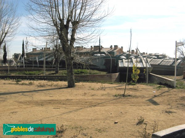 Palafolls - Biblioteca Enric Miralles (Foto: Albert Esteves, 2008) Palafolls - Biblioteca Enric Miralles
