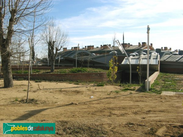Palafolls - Biblioteca Enric Miralles (Foto: Albert Esteves, 2008) Palafolls - Biblioteca Enric Miralles