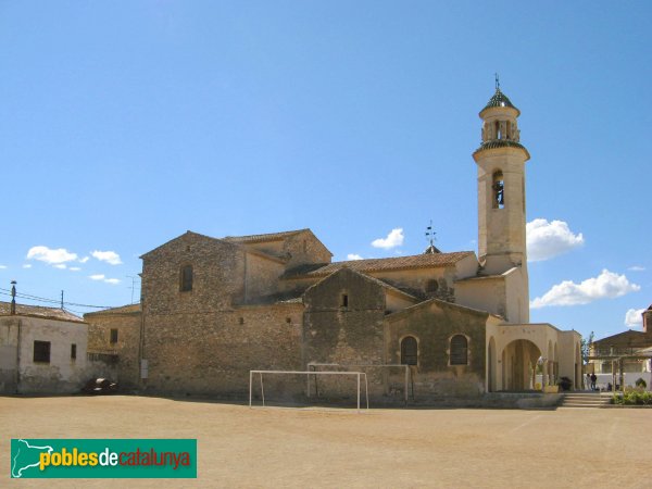 Salomó - Església de Santa Maria (Foto: Albert Esteves, 2008) Salomó - Església de Santa Maria