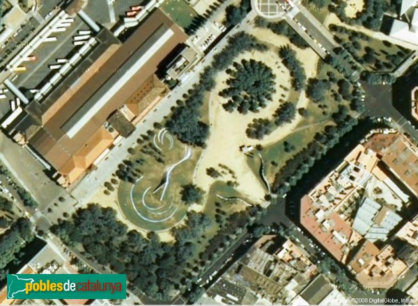 Barcelona - Parc de l'Estació del Nord, vista aèria (Foto: Google Maps) Barcelona - Parc de l'Estació del Nord, vista aèria
