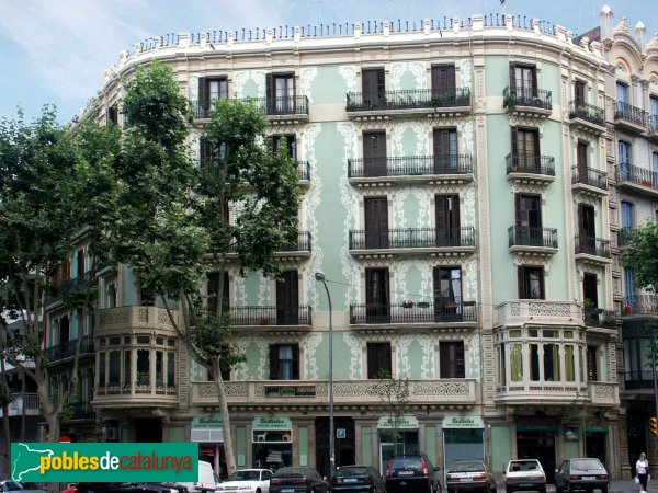 Barcelona - Roger de Flor, 125-127 (Foto: Valentí Pons) Barcelona - Roger de Flor, 125-127