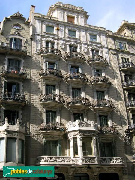Barcelona - Balmes, 85 (Foto: Albert Esteves, 2008) Barcelona - Balmes, 85