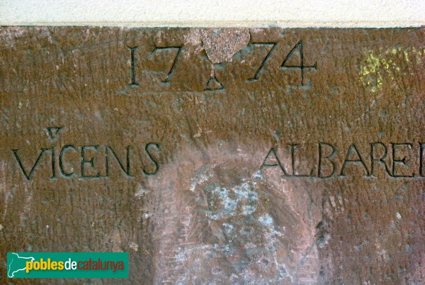 Pallejà - Ca n'Albareda de la Plaça, celler (Foto: Albert Esteves, 2008) Pallejà - Ca n'Albareda de la Plaça, celler