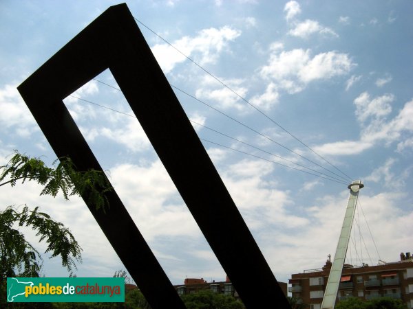 Cornellà de Llobregat - Monument a Miró (Foto: Albert Esteves, 2008) Cornellà de Llobregat - Monument a Miró
