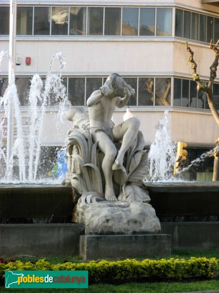 Tarragona - Font del Centenari. Àfrica (Foto: Albert Esteves, 2008) Tarragona - Font del Centenari. Àfrica
