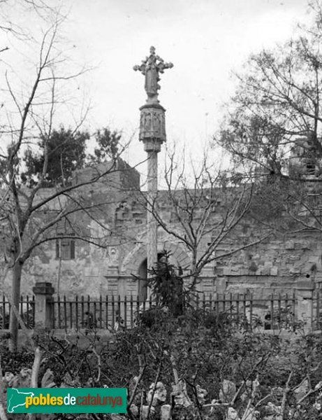 Tarragona - Creu de Sant Antoni (Foto: Josep Salvany - Fons Salvany, Biblioteca de Catalunya, 1915) Tarragona - Creu de Sant Antoni