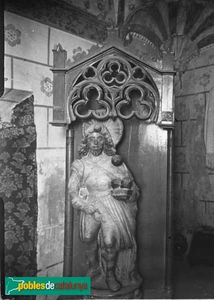 Mollerussa - Sant Isidori, abans de la destrucció (Foto: Josep Salvany - Fons Salvany, Biblioteca de Catalunya, 1922) Mollerussa - Sant Isidori, abans de la destrucció