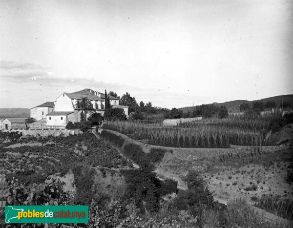 Castellví de Rosanes - Miralles (Foto: Josep Salvany - Fons Salvany, Biblioteca de Catalunya, 1925) Castellví de Rosanes - Miralles