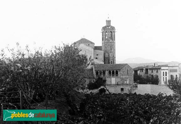 Sant Andreu de la Barca - Església (Foto: Josep Salvany - Fons Salvany, Biblioteca de Catalunya, 1913) Sant Andreu de la Barca - Església