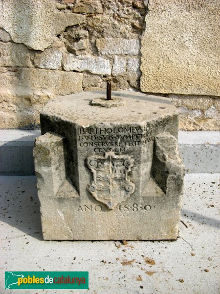 Castellnou de Seana - Creu renaixentista