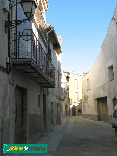 Golmés - Carrer de la Cendra (Foto: Albert Esteves, 2008) Golmés - Carrer de la Cendra