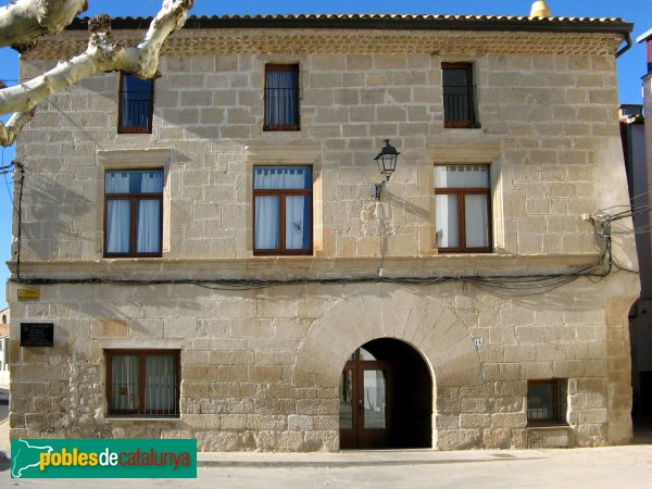 Vilanova de Bellpuig - Antic Ajuntament (Foto: Albert Esteves, 2008) Vilanova de Bellpuig - Antic Ajuntament