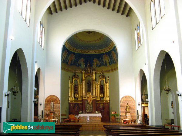 Masquefa - Església nova de Sant Pere (Foto: Albert Esteves, 2008) Masquefa - Església nova de Sant Pere