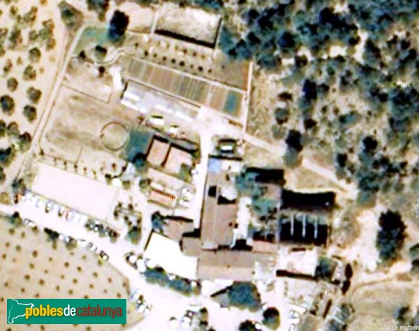 El Bruc - La Vinya Nova, vista aèria (Foto: Google Maps, 2009) El Bruc - La Vinya Nova, vista aèria