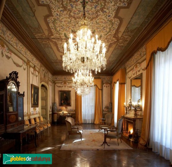 Barcelona - Palau Moxó, abans de la reforma. Barcelona - Palau Moxó, abans de la reforma.