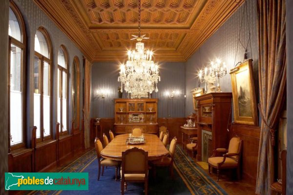 Barcelona - Palau Moxó, abans de la reforma. Barcelona - Palau Moxó, abans de la reforma.