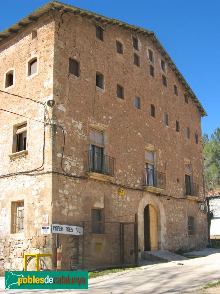 Orpí - Molí dels Serra (Foto: Albert Esteves, 2009) Orpí - Molí dels Serra