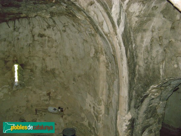 Sant Martí de Tous - Sant Pere de l'Erm, interior (Foto: Albert Esteves, 2009) Sant Martí de Tous - Sant Pere de l'Erm, interior