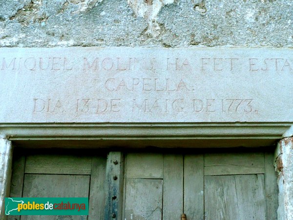 Sant Climent de Llobregat - Capella de St. Miquel, a Can Molins.