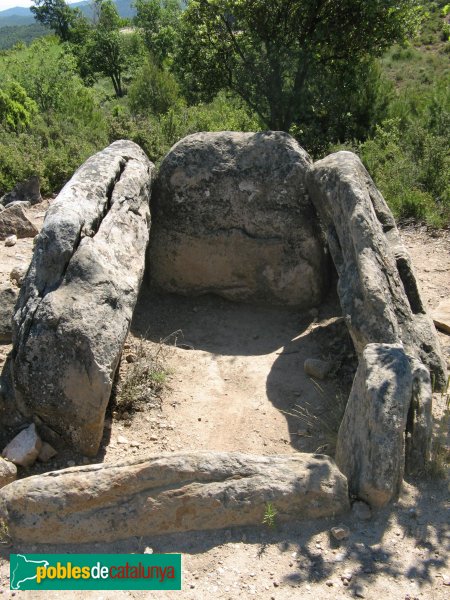 Rubió - Dolmen dels Tres Reis (Foto: Albert Esteves, 2009) Rubió - Dolmen dels Tres Reis