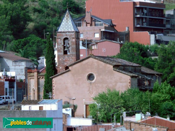 Sant Climent de Llobregat - Església (Foto: <i>Maria Cinta Fornós</i>, 2009) Sant Climent de Llobregat - Església