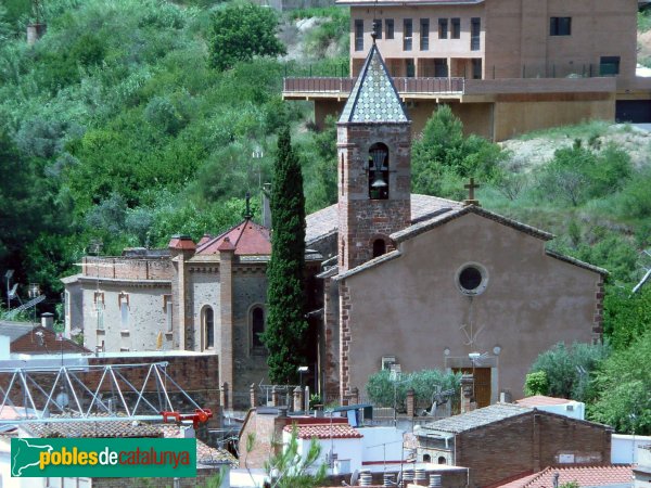 Sant Climent de Llobregat - Església (Foto: <i>Maria Cinta Fornós</i>, 2009) Sant Climent de Llobregat - Església