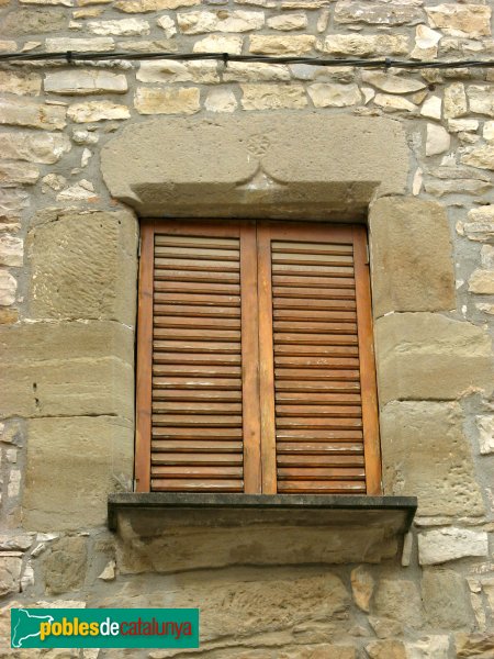 Sant Martí Sesgueioles - Finestra (Foto: Albert Esteves, 2009) Sant Martí Sesgueioles - Finestra