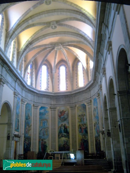 Calaf - Església de Sant Jaume , interior (Foto: Albert Esteves, 2009) Calaf - Església de Sant Jaume , interior