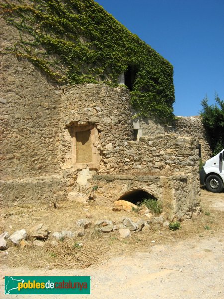 L'Escala - Can Gepot, detall (Foto: Albert Esteves, 2009) L'Escala - Can Gepot, detall