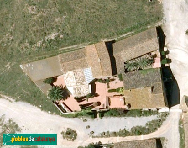 L'Escala - Can Gepot, vista aèria (Foto: Google Maps, 2009) L'Escala - Can Gepot, vista aèria